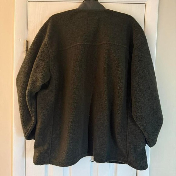 Red Head Brand‎ Men's Green Fleece Jacket Size Extra Large XL Full Zip - Picture 7 of 14